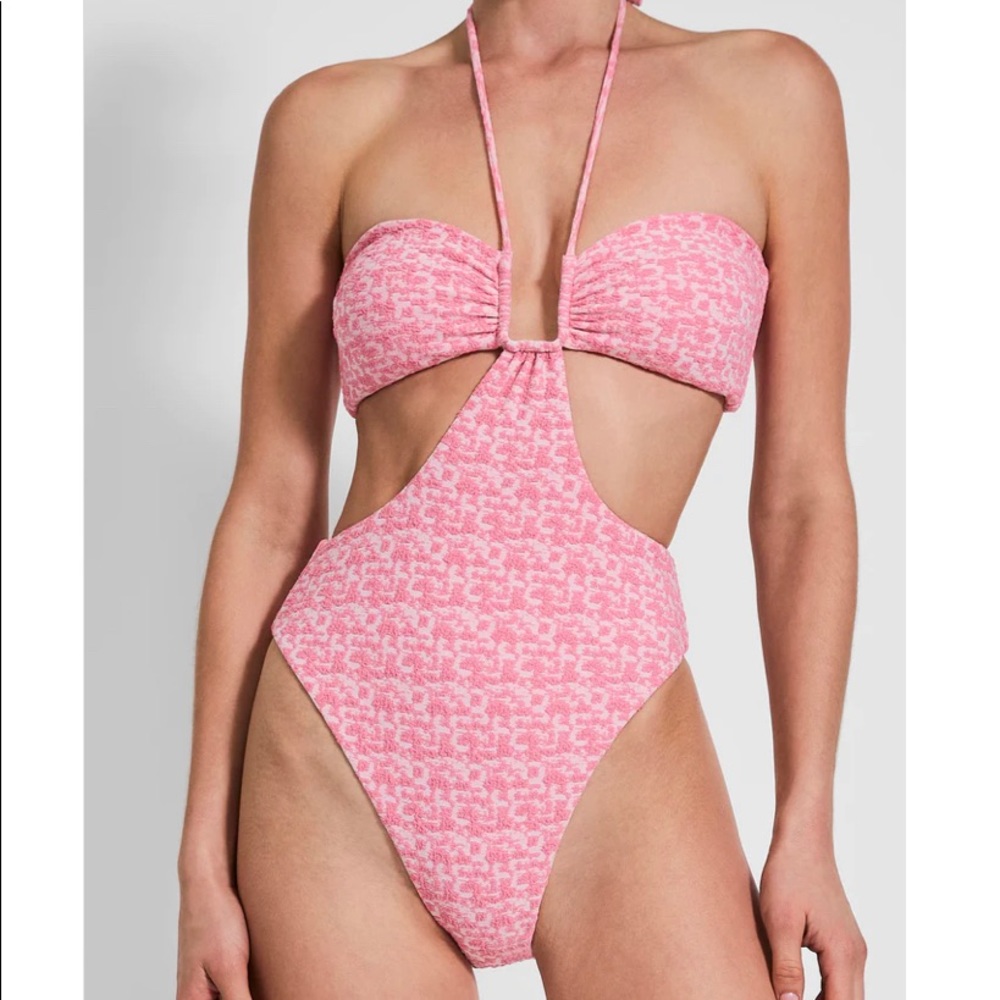 Devon Windsor Bubblegum Pink One Piece